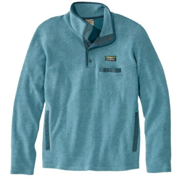 Men's Tumbled Sherpa Pullover Fleece XXL